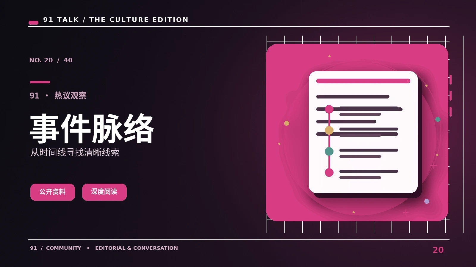 活动情报视觉素材